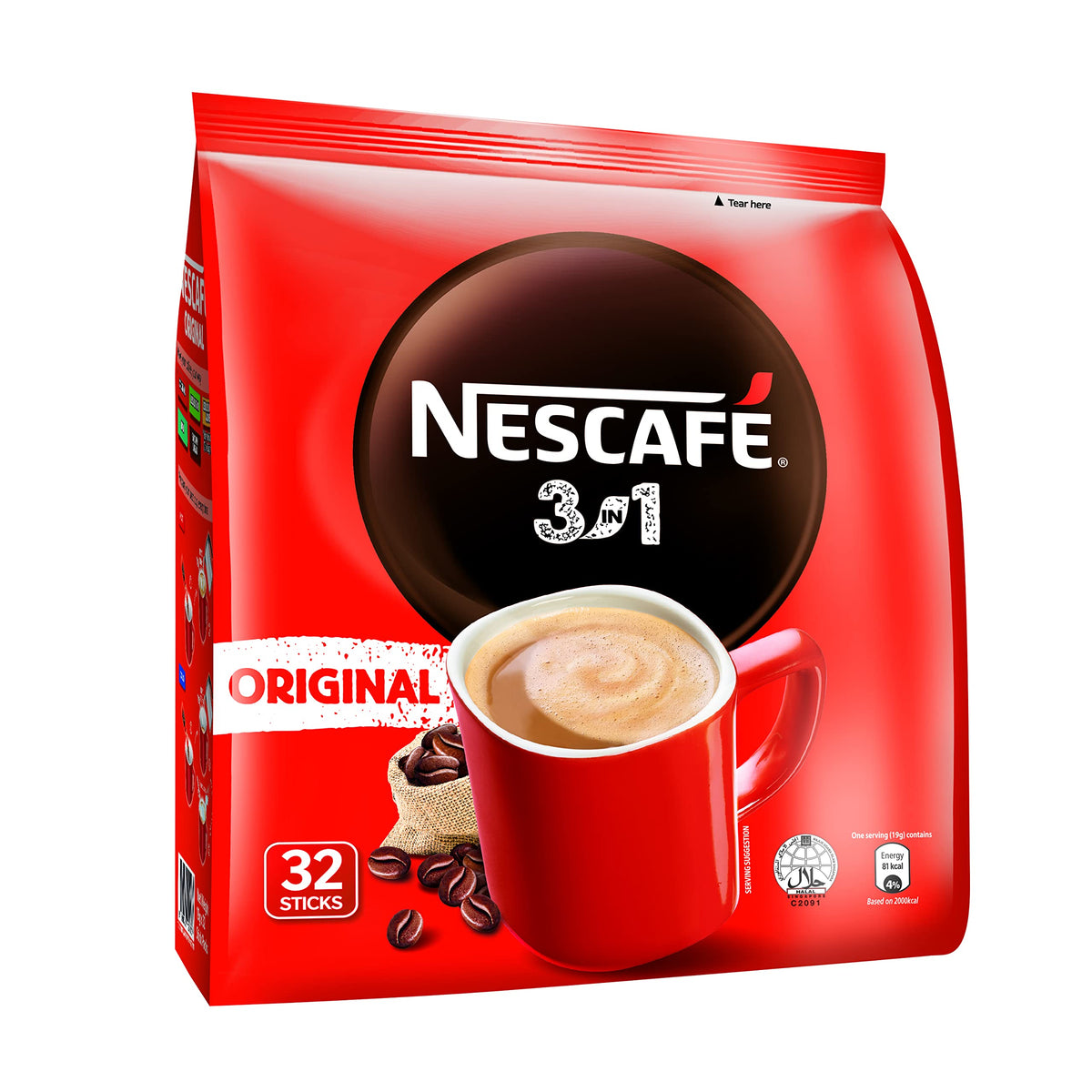 Nescafe Orginal 3in1, 32 sticks